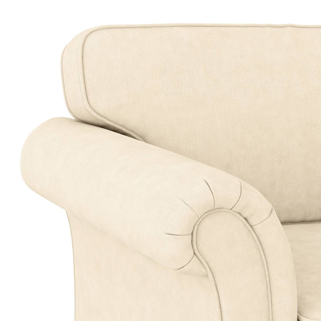 Amara 1 Seater Sofa In Birch Biege Colour - Urban Ladder