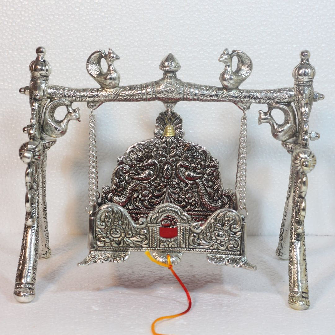 Metal Jhula — Handcrafted Decorative Swing Showpiece
