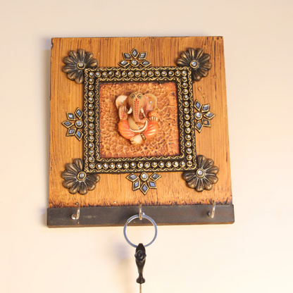 Ganesh Square Key Holder