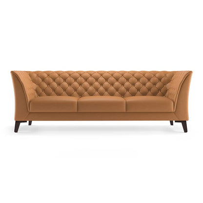 Weston 3 Seater Sofa | Tufted Chesterfield Style Upholstered Sofa-Shivora Crafts