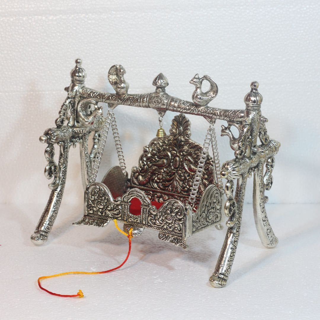 Metal Jhula — Handcrafted Decorative Swing Showpiece