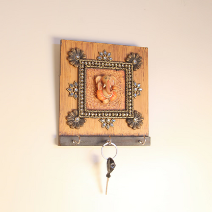 Ganesh Square Key Holder