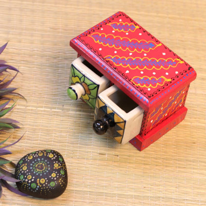 Wooden 2 Drawer