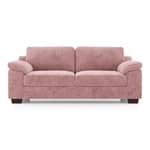 Modern 3 Seater Sofa | Plush Upholstered Sofa with Rolled Arms- Shivora Crafts