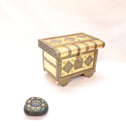 Pitari Rexin Box | 8 Inches | Traditional Indian Storage & Gifting