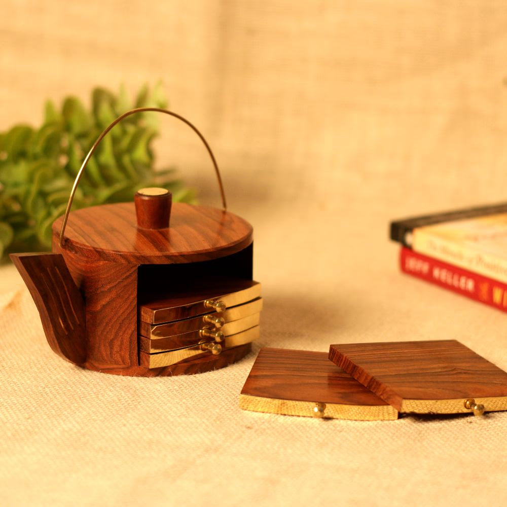 KETTLE COASTER SET OF 6