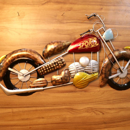 Iron Sports Bike – Handcrafted Decorative Showpiece