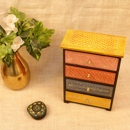 WOODEN ALMARI 11.5X9 (4 RACK)