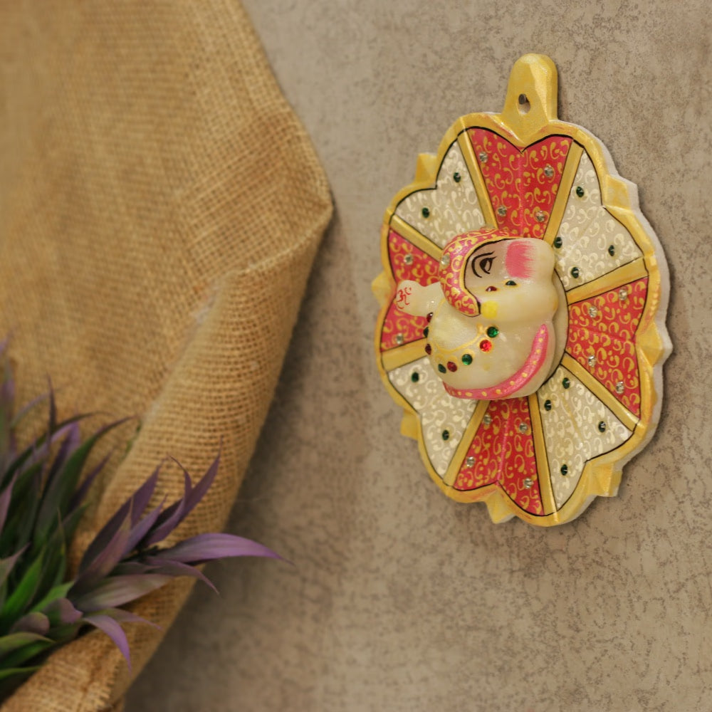 Marble Ganesha Wall Hanging