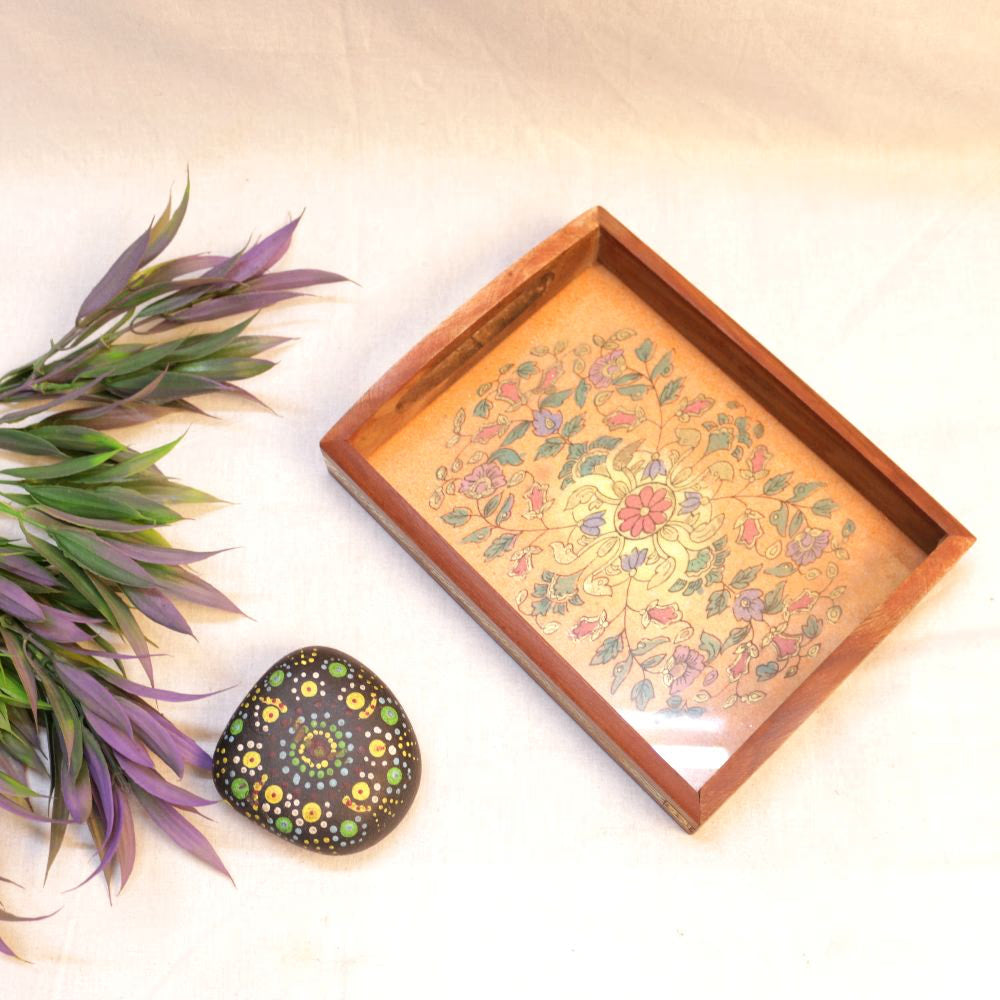 6x8 Wooden Mota Gemstone Tray