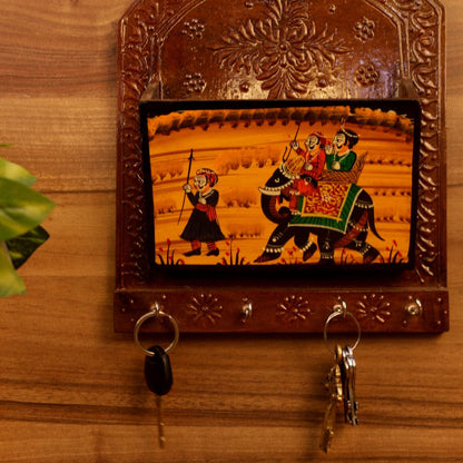 LETTER RACK SINGLE EMBOSS (ANTIQUE)