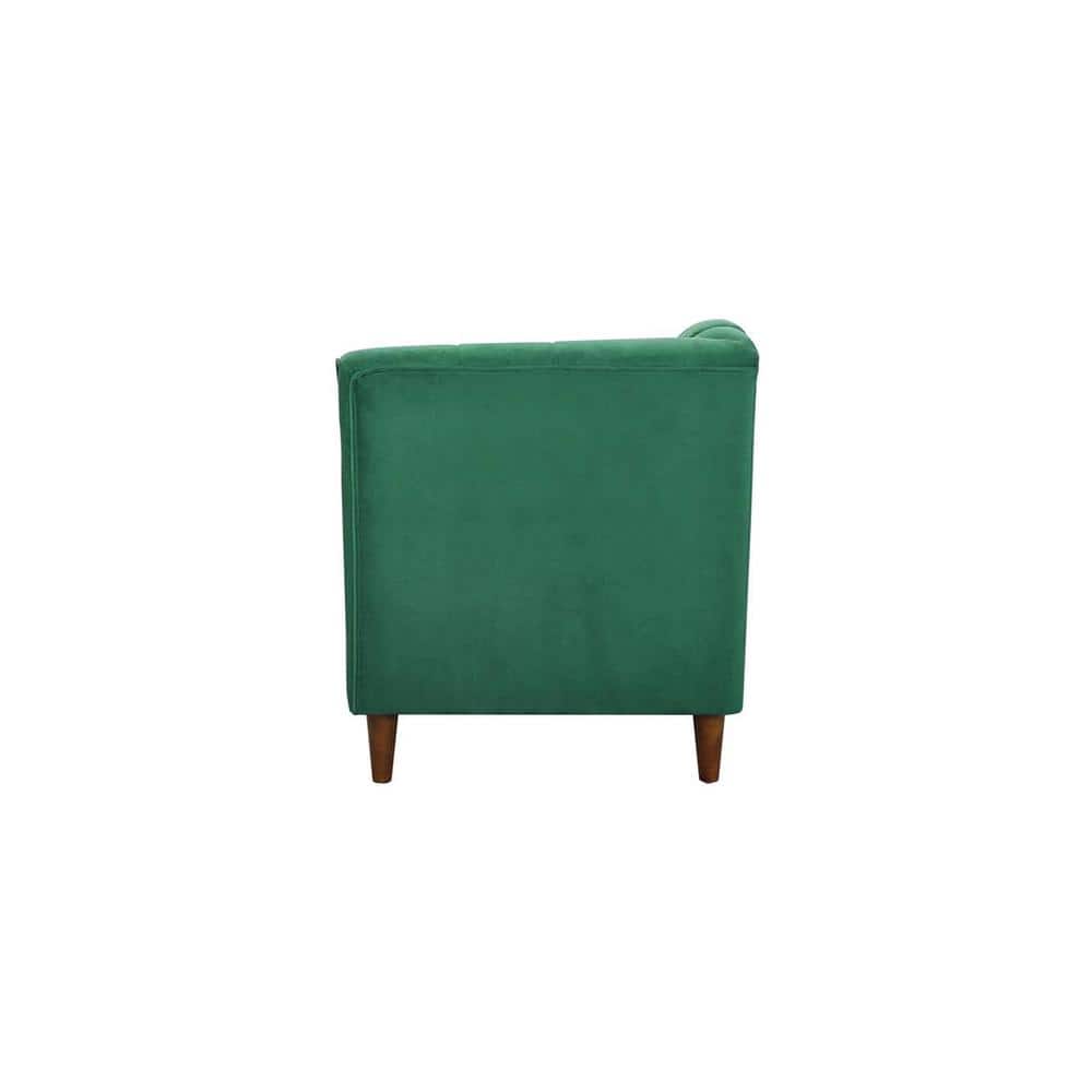Modern Curved Chaise Lounge Sofa – Upholstered Accent Loveseat-Shivora Crafts