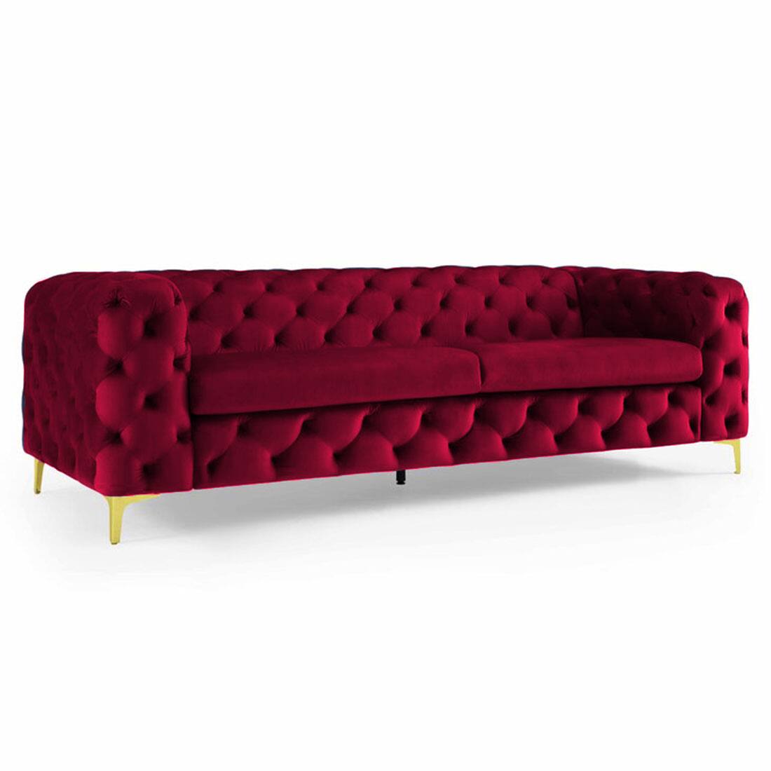 Modern Chesterfield 3 Seater Sofa | Shivora Crafts