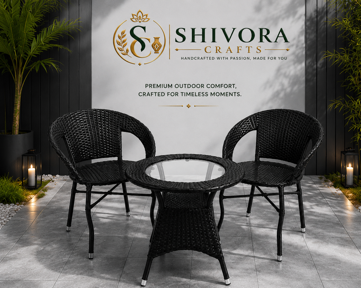 Thyme 2 Seater Wicker Outdoor Table & Chair Set