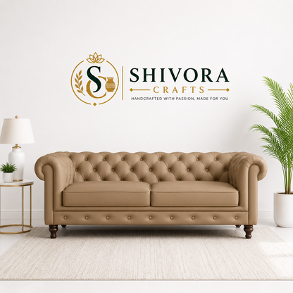 Classic Chesterfield Tufted 3 Seater Sofa