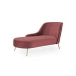 Modern Curved Lounge Chaise Chair – Elegant Upholstered Accent Seat-Shivora Crafts