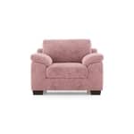 Modern 1 Seater Sofa | Plush Upholstered Armchair with Rolled Arms-Shivora Crafts