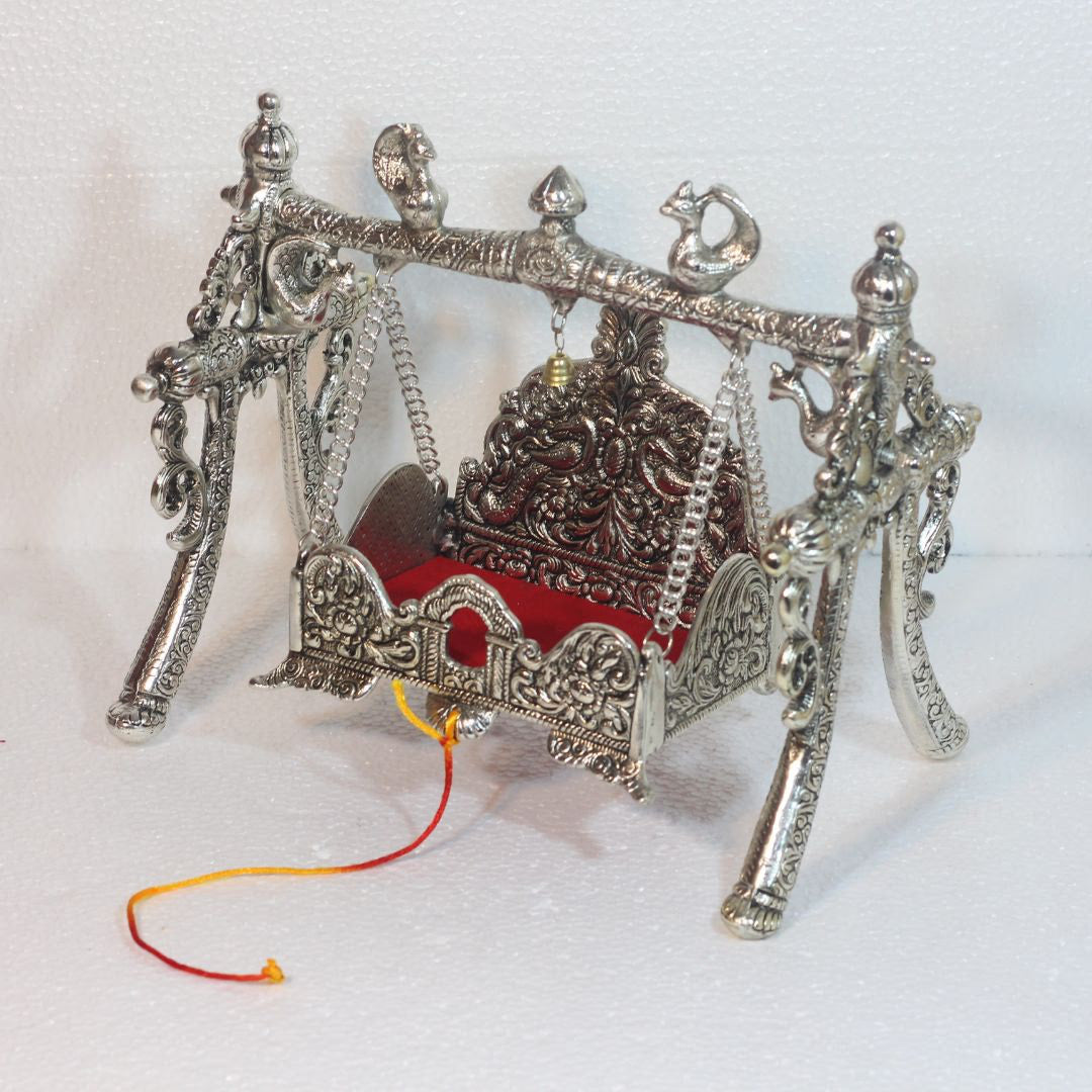 Metal Jhula — Handcrafted Decorative Swing Showpiece
