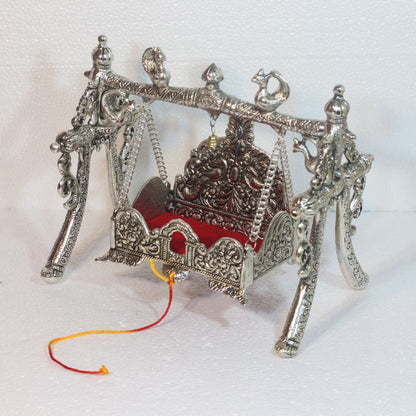 Metal Jhula — Handcrafted Decorative Swing Showpiece