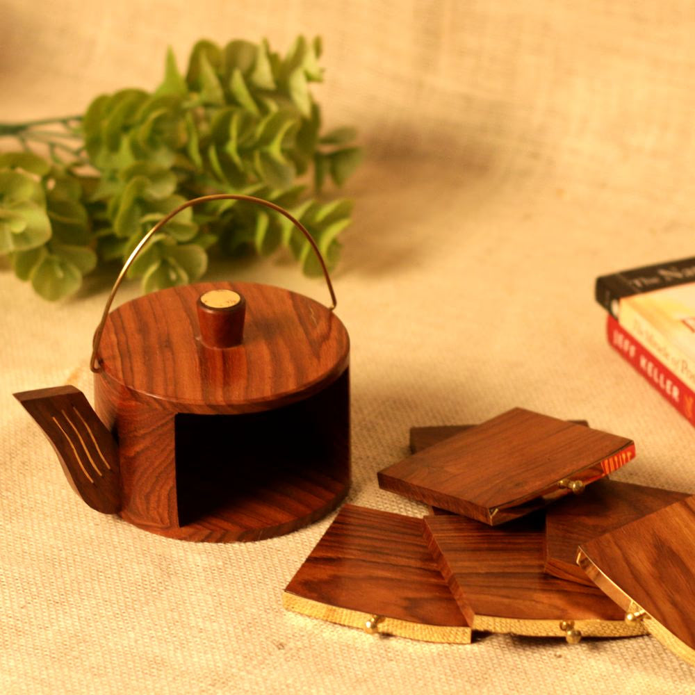 KETTLE COASTER SET OF 6