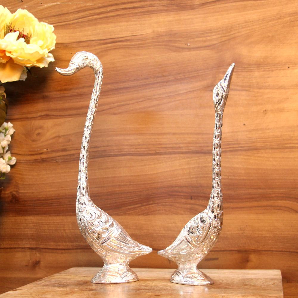 Love Birds Set 11" — Handcrafted Decorative Bird Couple Figurine