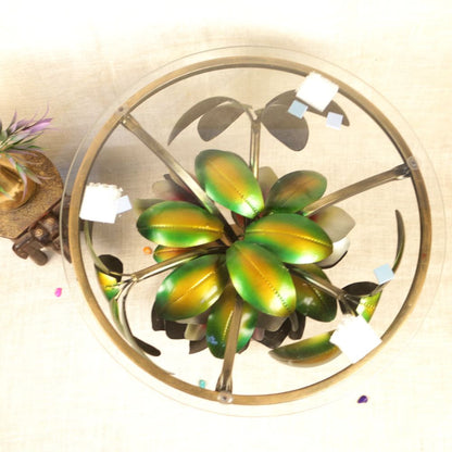 Wooden Hand Painted Flower Table