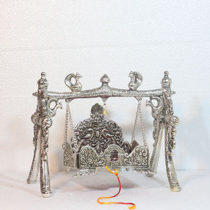 Metal Jhula — Handcrafted Decorative Swing Showpiece