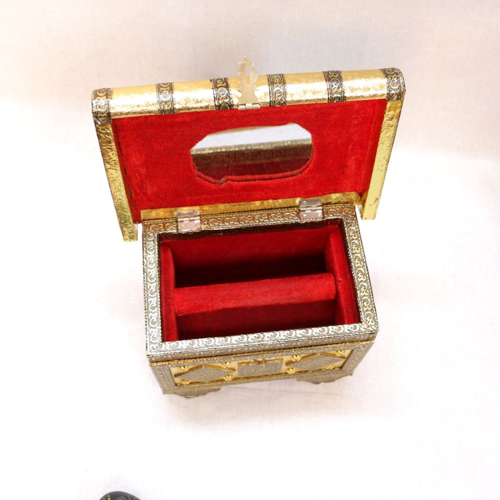 Pitari Rexin Box | 8 Inches | Traditional Indian Storage & Gifting