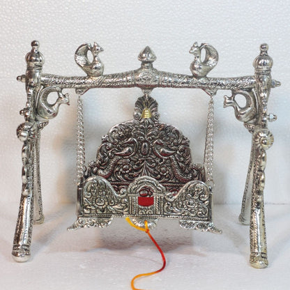 Metal Jhula — Handcrafted Decorative Swing Showpiece