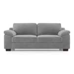 Modern 3 Seater Sofa | Plush Upholstered Sofa with Rolled Arms- Shivora Crafts