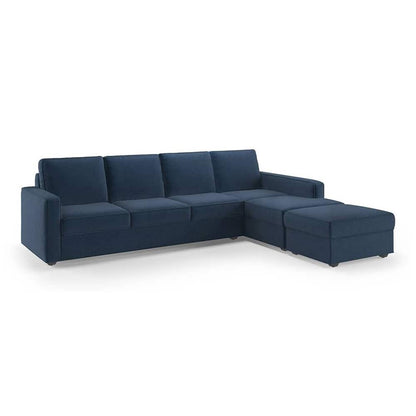 Modern L-Shaped Sectional Sofa with Chaise