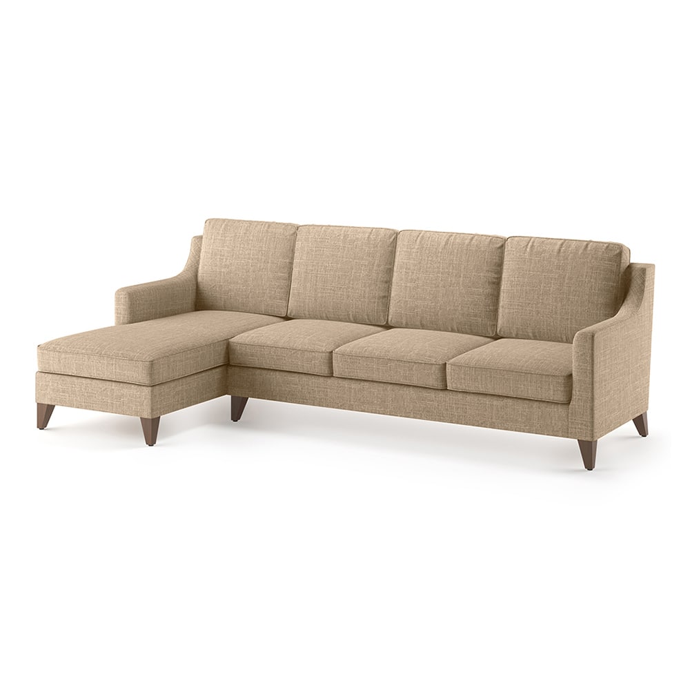 Modern L-Shaped Sectional Sofa with Left Chaise